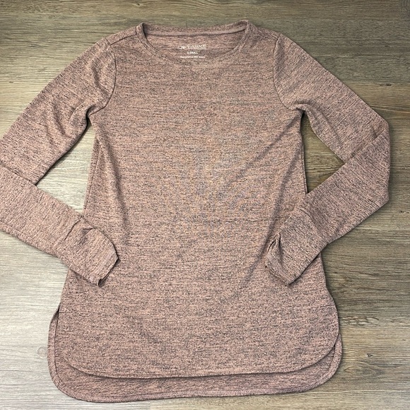 Carve Designs Women’s Chelsea Top, Long Sleeve, Heathered Brown, size XS - Picture 1 of 8
